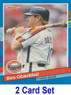 Ken Oberkfell Baseball Card Collection